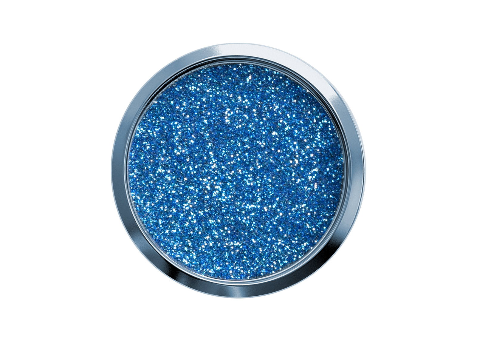 Cerulean Flakes — vločky v čirém topcoatu