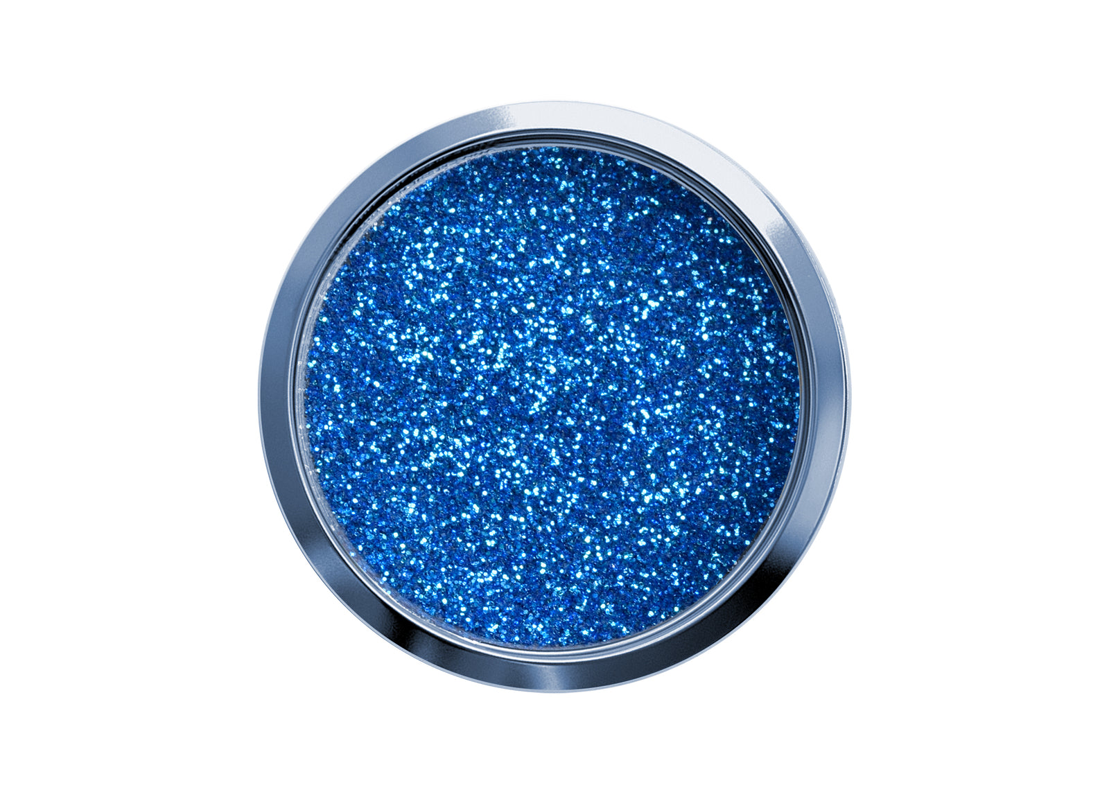 Dress Blue Flakes — vločky v čirém topcoatu
