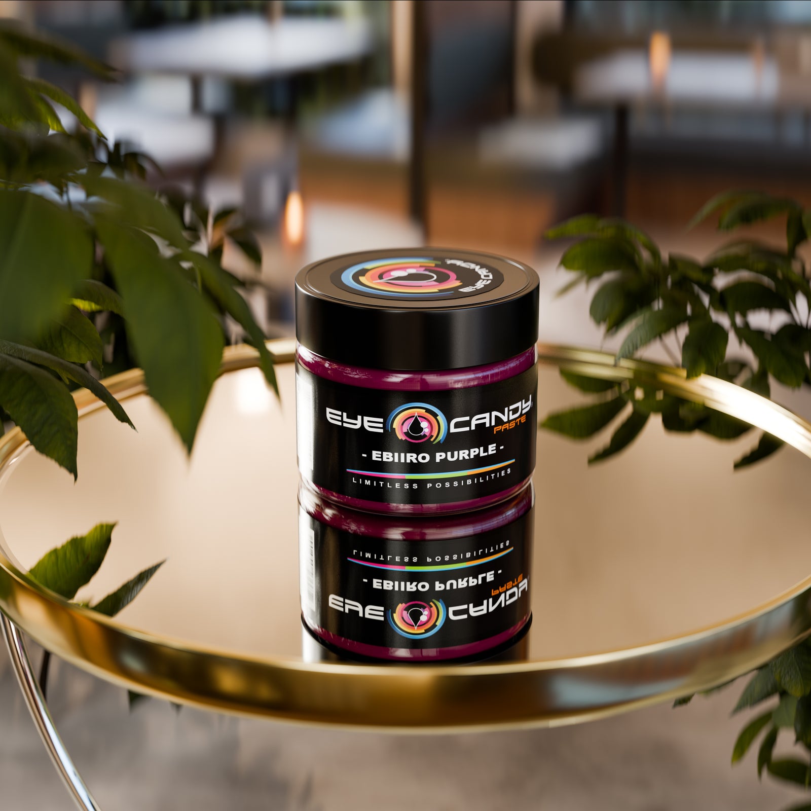 Ebiiro Purple Neon Paste — pigmentová pasta do epoxidové pryskyřice