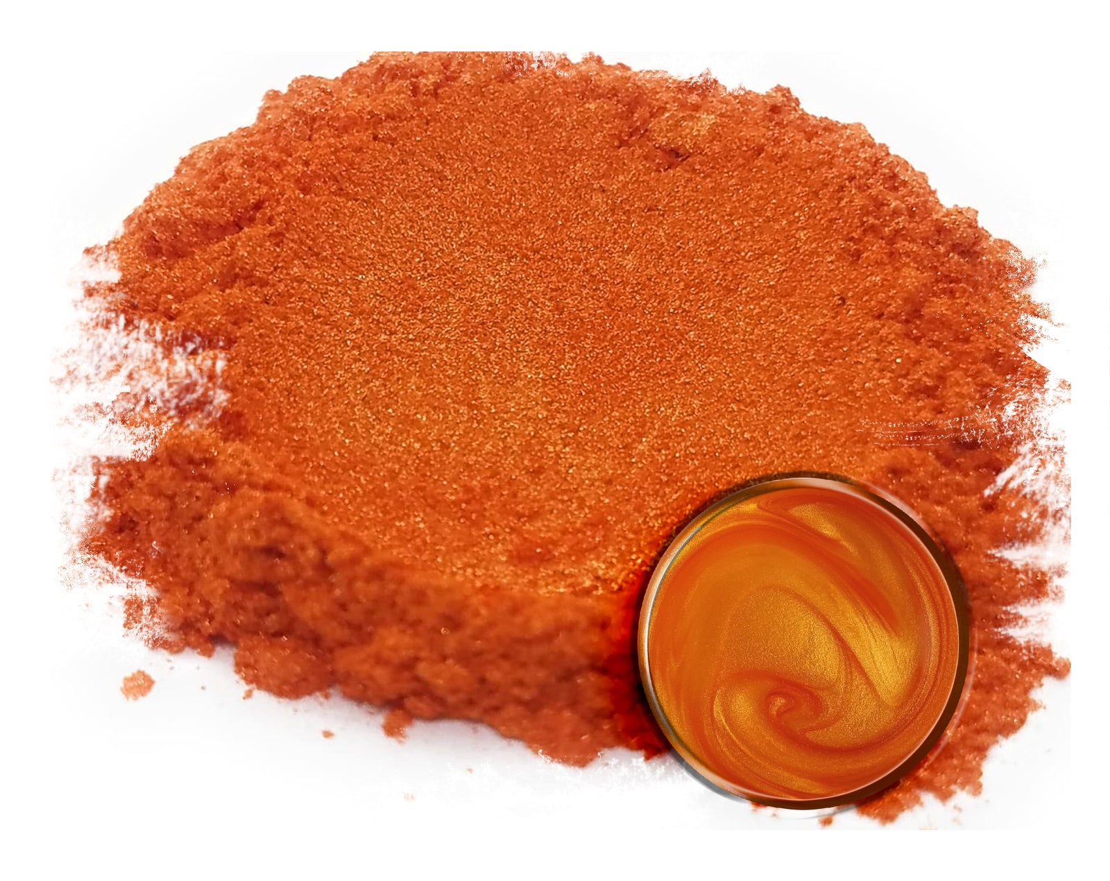 Kakiiro Orange — pigment pro epoxidovou pryskyřici