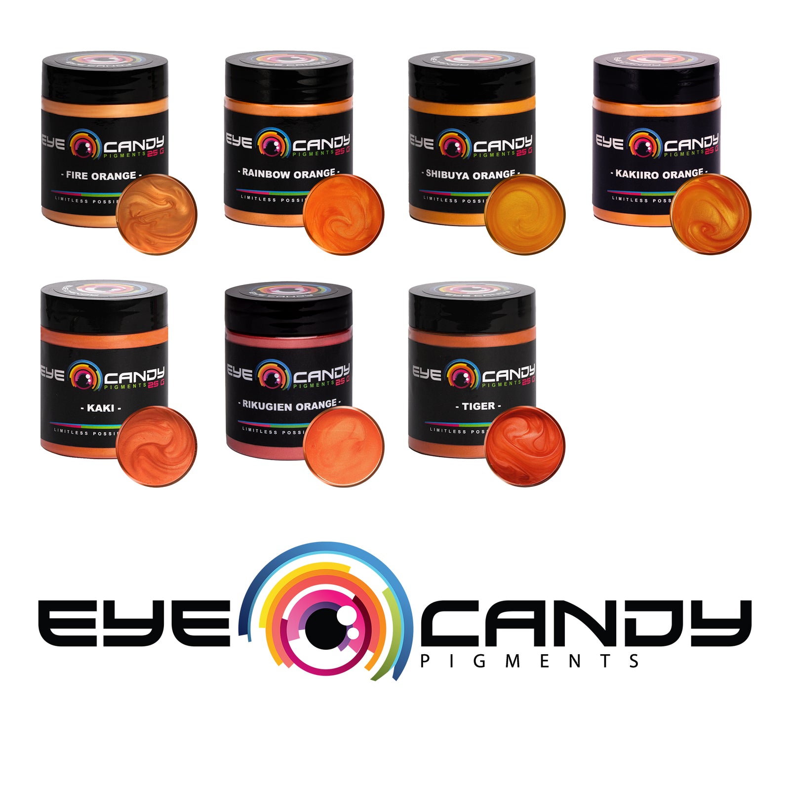 Paleta odstínů Eye Candy Pigments