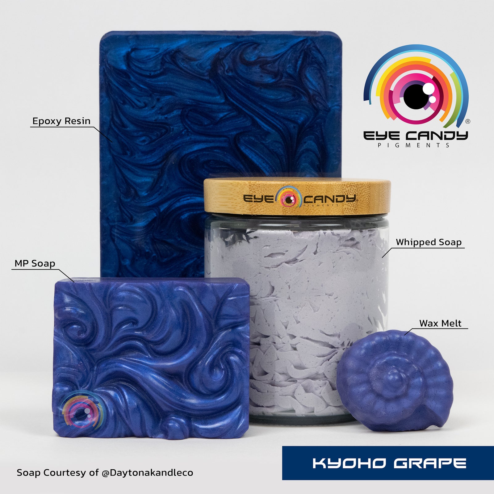 Pigment Kyoho Grape pro mýdla a svíčky
