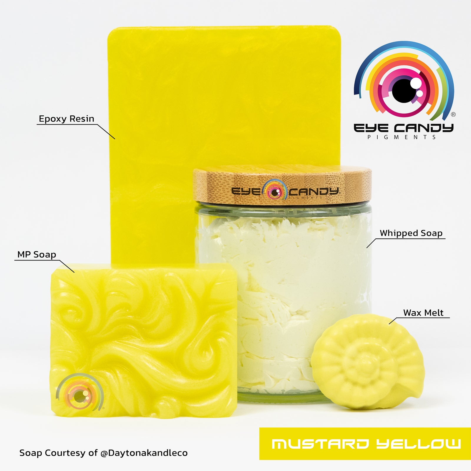 Pigment Mustard Yellow pro mýdla a svíčky