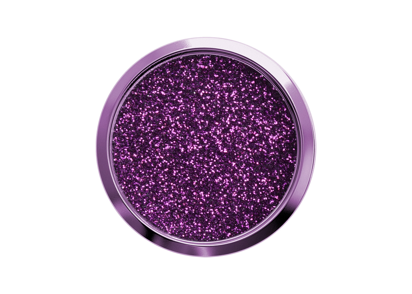Purple Heart Flakes — vločky v čirém topcoatu