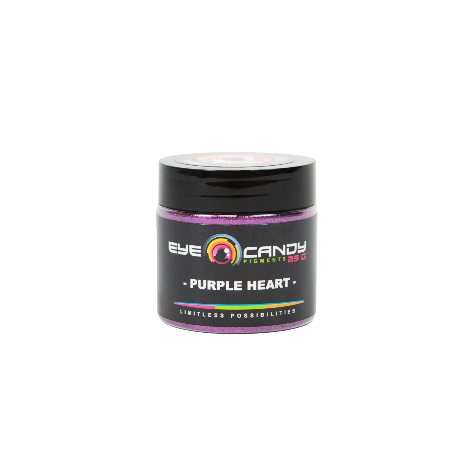 Purple Heart Flakes — metalické vločky v epoxidové pryskyřici