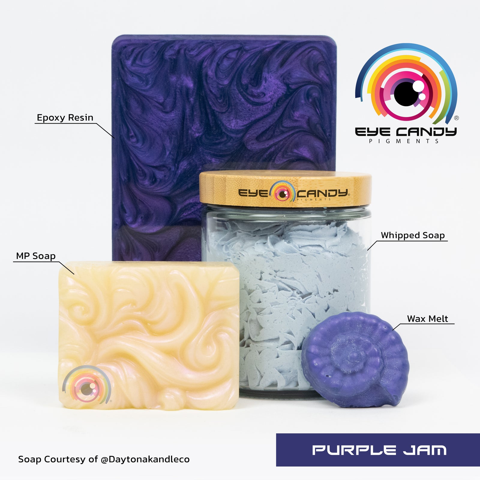 Pigment Purple Jam pro mýdla a svíčky