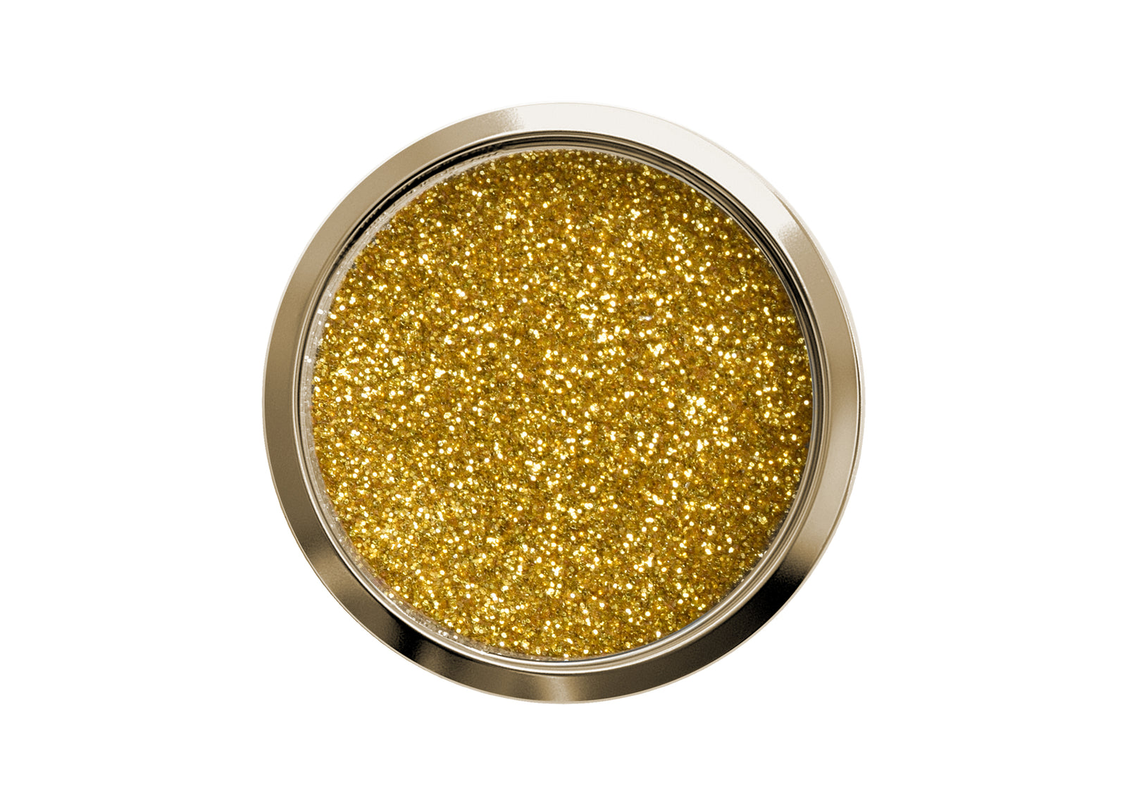 Roppongi Gold Flakes — vločky v čirém topcoatu