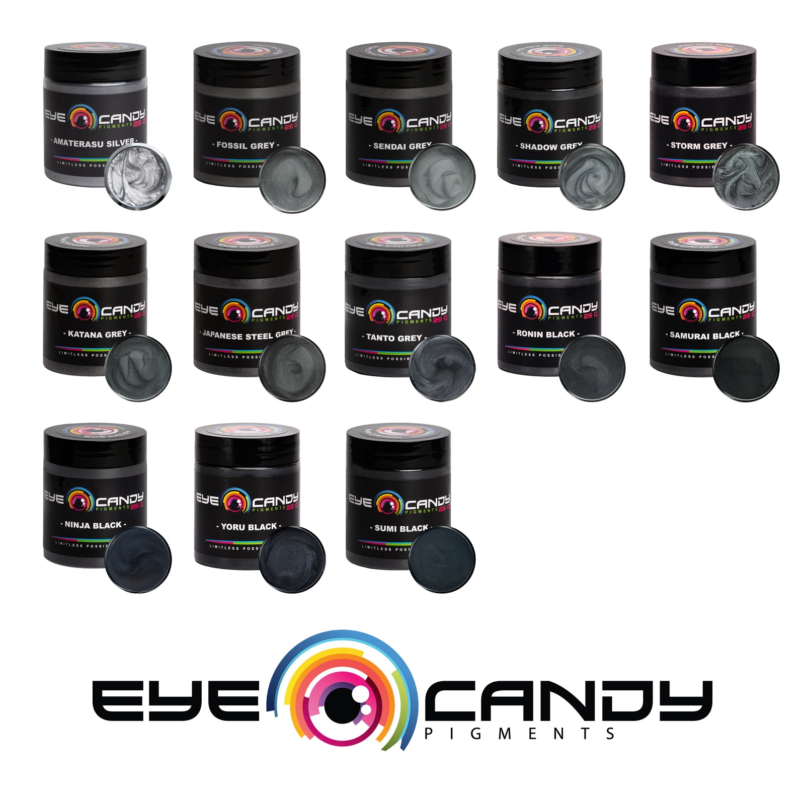 Paleta odstínů Eye Candy Pigments