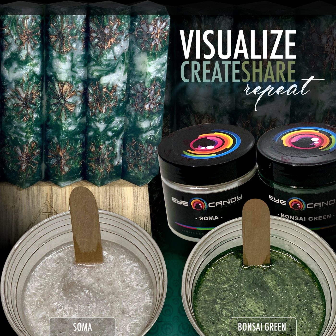 Soma White — pigment pro epoxidovou pryskyřici
