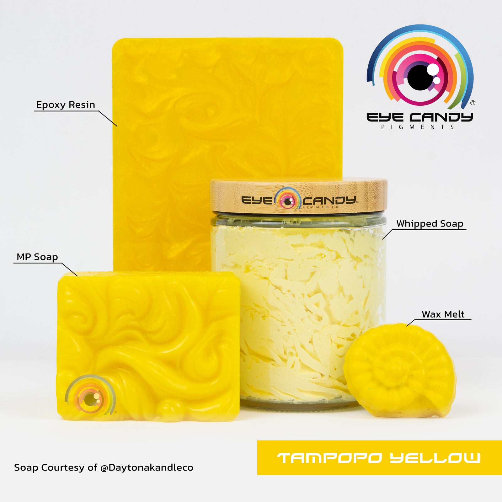 Pigment Tampopo Yellow pro mýdla a svíčky