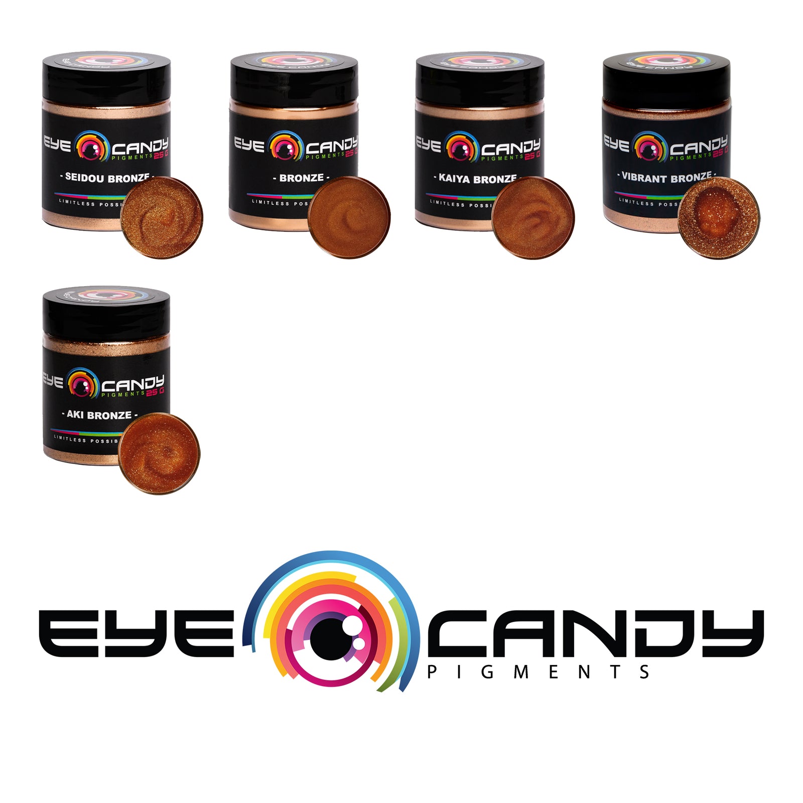 Paleta odstínů Eye Candy Pigments
