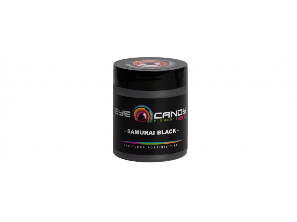 Samurai Black - Eye Candy Pigments - Black Mica Pigment Powders