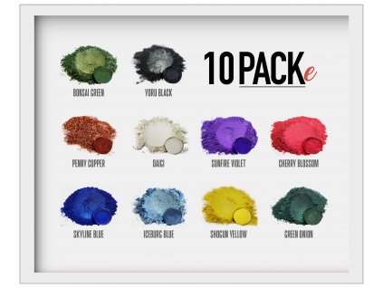 18 Colors Mica Powder, Pigment for Epoxy Uv Resin, Colorant, Makeup, Soap,  Candles, Lip Gloss, Nails, Paint, Slime, Wax Melts, Bath Bomb 