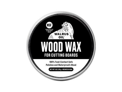 Walrus Oil Wood Wax for Cutting Boards – Natural Wax for Cutting Boards and Wooden Tools