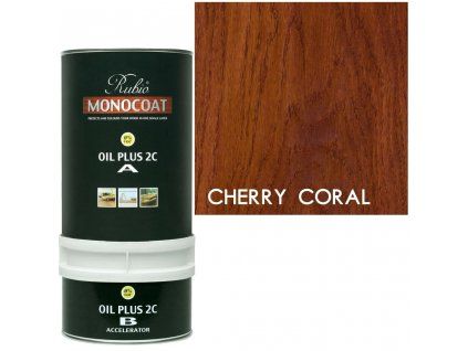Rubio Monocoat Oil Plus 2C CHERRY CORAL 350 ml 1