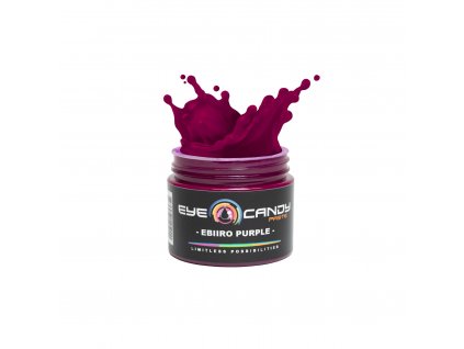 Ebiiro Purple Neon Paste Eye Candy Pigments 59 ml, Fialová neonová pigmentová pasta