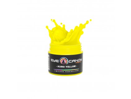 Kiiro Yellow Neon Paste Eye Candy Pigments 59 ml, Žlutá neonová pigmentová pasta