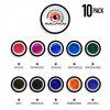 10 Barev Sada Vzorků A — sada vzorků pigmentů Eye Candy Pigments