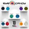 10 Barev Sada Vzorků B — sada vzorků pigmentů Eye Candy Pigments