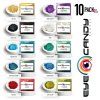 10 Barev Sada Vzorků B — sada vzorků pigmentů Eye Candy Pigments