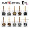 10 Barev Sada Vzorků N (Černá — sada vzorků pigmentů Eye Candy Pigments