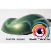 Pigment Kabosu Green na černém podkladu