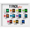 11 Colori Set di Campioni Glow in the Dark - Eye Candy Pigments