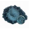 Detail odstínu Hanada Turquoise — stlačený slídový pigment