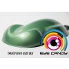Pigment Sibafu Green na černém podkladu