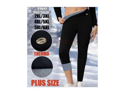 termolegíny, větší řada, slus size 2X 6XL