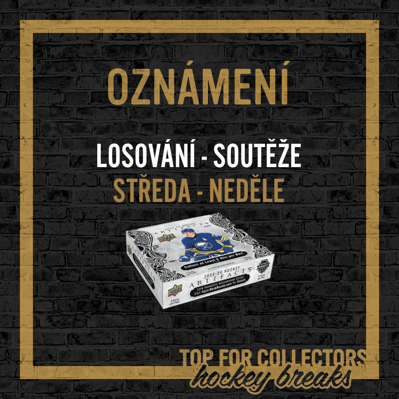 Losování soutěže o box 25-26 ARTIFACTS