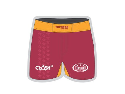 Shorts CLASH 12 - Barva Magenta