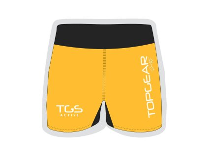 Shorts CLASH 14 - Barva Žlutá