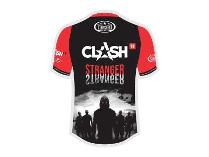 T-Shirt CLASH 13 Barva černa a červená