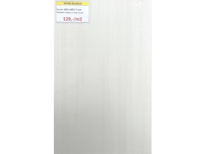 Obklad Vetro Blanco 250x400 mm