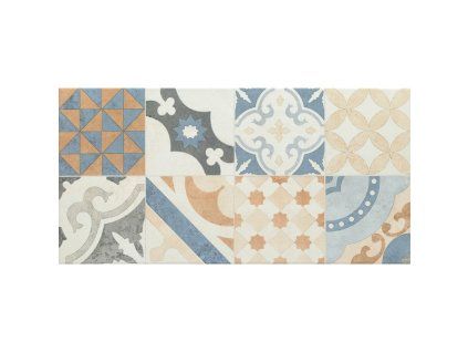 neutral beige patchwork