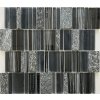 Mozaika sklo-kámen MKS141 černá