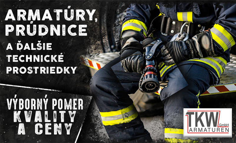 Požiarne armatúry a prúdnice TKW