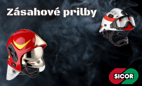 Hasičské zásahové prilby SICOR