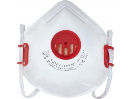 Respirátor FFP2 s výdychovým ventilom