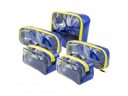 Sada vnútorných brašní pre batoh AEROcase® – PRO1R PL1C modré