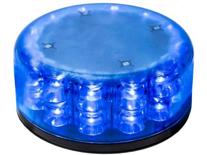LED maják magnetický BAQUDA 2P modrý