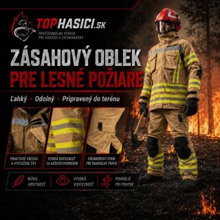 🔥 Zásahový oblek FORESTER pre lesné požiare Pri hasení lesných a poľných požiarov rozhoduje každý detail – nízka hmotnosť,...