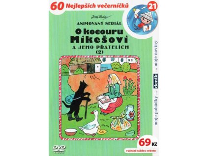O kocouru Mikešovi 2 DVD papírový obal