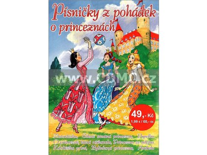 59646 1 pisnicky z pohadek o princeznach cd papirovy obal