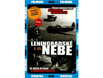 Leningradské nebe II. DVD papírový obal