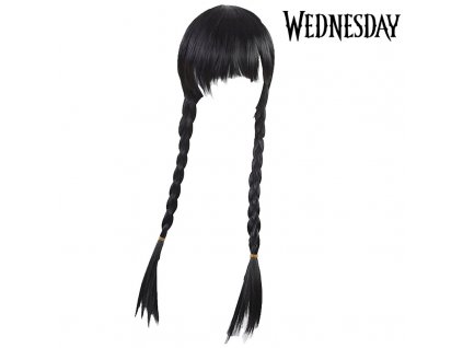 wednesday addams paruka 1