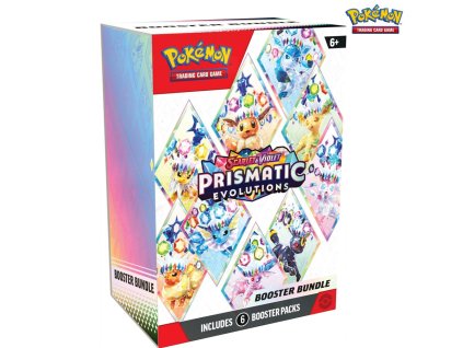 Pokémon TCG SV8.5 Prismatic Evolutions Booster Bundle Display 1