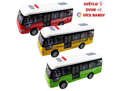 městský autobus se zvukem a světlem 1