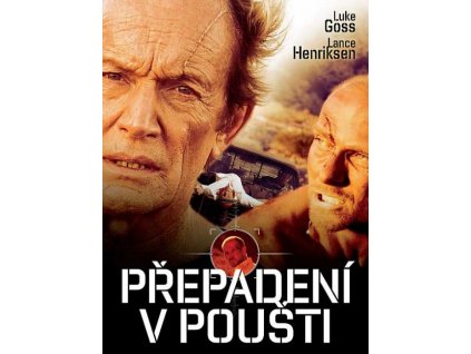 Přepadení v poušti DVD papírový obal